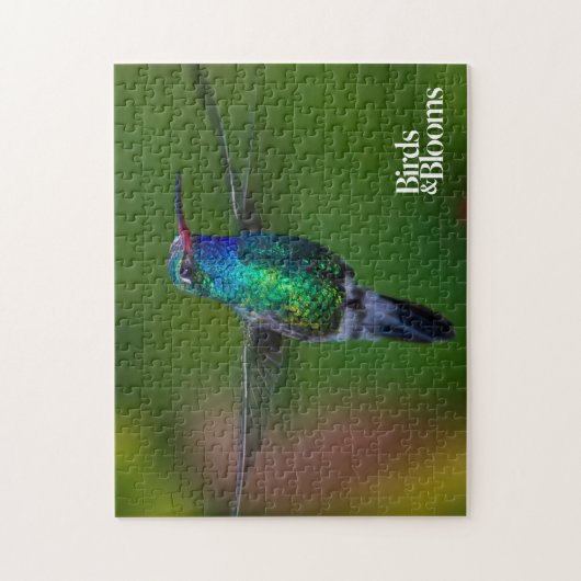 Drijvende kolibrie legpuzzel (Verticaal)