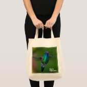 Drijvende kolibrie tote bag (Voorkant (product))