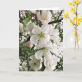 Drijvende krabappel kaart (Gele Bloem)