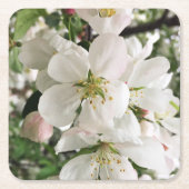 Drijvende krabappel kartonnen onderzetters (Voorkant)