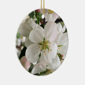 Drijvende krabappel keramisch ornament (Rechts)