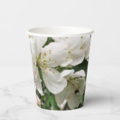 Drijvende krabappel papieren bekers (Achterkant)