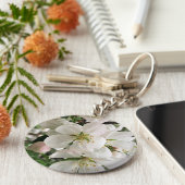 Drijvende krabappel sleutelhanger (Zijkant)