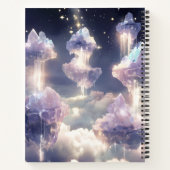 drijvende kristallen eilanden notitieboek (Achterkant)