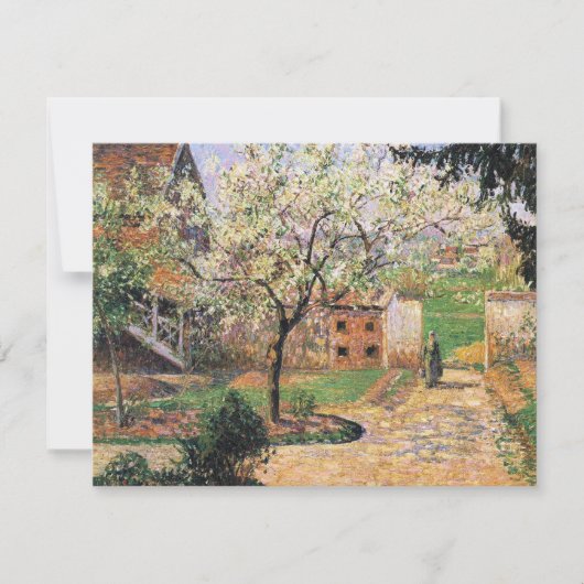 Drijvende krottenboom, Eragny Camille Pissarro (Voorkant)