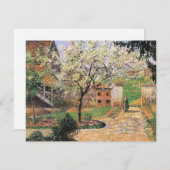 Drijvende krottenboom, Eragny Camille Pissarro (Voorkant / Achterkant)