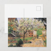 Drijvende krottenboom, Eragny Camille Pissarro Briefkaart (Voorkant / Achterkant)