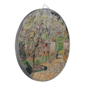 Drijvende krottenboom, Eragny Camille Pissarro Dartbord (Voorkant Links)