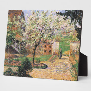 Drijvende krottenboom, Eragny Camille Pissarro Fotoplaat