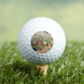 Drijvende krottenboom, Eragny Camille Pissarro Golfballen (Insitu Shirt)