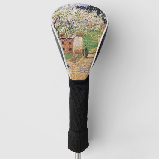Drijvende krottenboom, Eragny Camille Pissarro Golfheadcover (Voorkant)