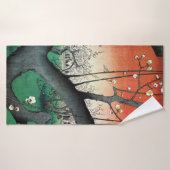 Drijvende krottenboom, Hiroshige Badhanddoek (Badhanddoek)