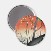 Drijvende krottenboom, Hiroshige Magneet (Voorkant / Achterkant)