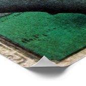 Drijvende krottenboom, Hiroshige Poster (Hoek)