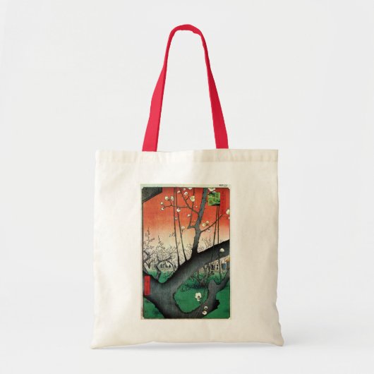 Drijvende krottenboom, Hiroshige Tote Bag (Voorkant)