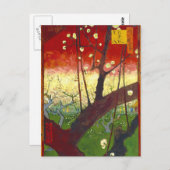 Drijvende krottenboom (Hiroshige) Van Gogh Fine Ar Briefkaart (Voorkant / Achterkant)