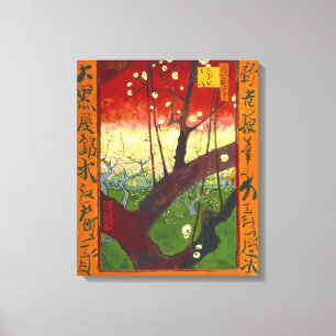 Drijvende krottenboom (Hiroshige) Van Gogh Fine Ar Canvas Afdruk