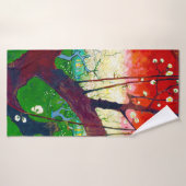 Drijvende krottenboom (na Hiroshige), Van Gogh Badhanddoek (Badhanddoek)