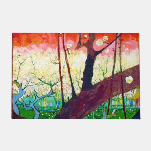 Drijvende krottenboom (na Hiroshige), Van Gogh Deurmat (Voorkant)