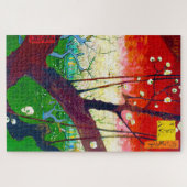 Drijvende krottenboom (na Hiroshige), Van Gogh Legpuzzel (Horizontaal)