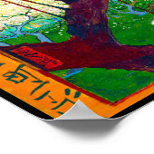 Drijvende krottenboom (na Hiroshige), Van Gogh Poster (Hoek)