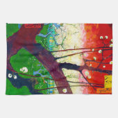 Drijvende krottenboom (na Hiroshige), Van Gogh Theedoek (Horizontaal)