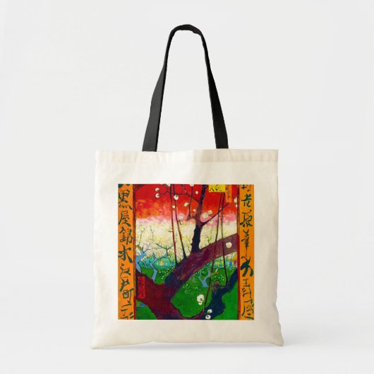 Drijvende krottenboom (na Hiroshige), Van Gogh Tote Bag (Voorkant)