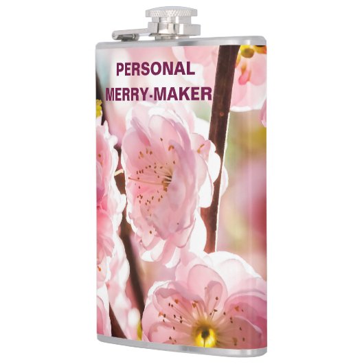 Drijvende kruimel - Roze paradize Heupfles (Links)