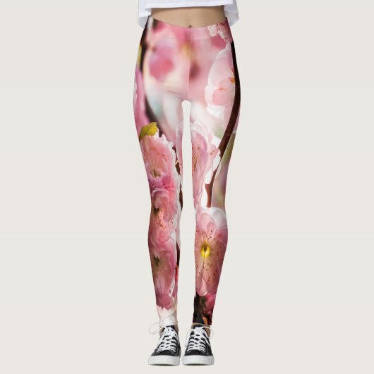 Drijvende kruimel - Roze paradize Leggings (Voorkant)
