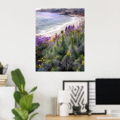 Drijvende kustlijn poster (Thuiskantoor)