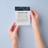 Drijvende kwallen - Fractale kunst Flyer (Hand)