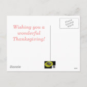 Drijvende kweepel - Chaenomeles speciosa Feestdagenkaart (Achterkant)