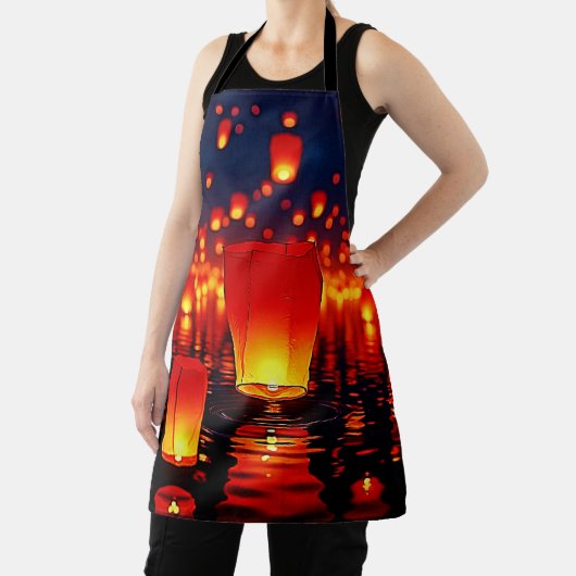 Drijvende Lantaarns van Hoop Ontwerp Schort (Insitu)