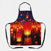 Drijvende Lantaarns van Hoop Ontwerp Schort (Voorkant)