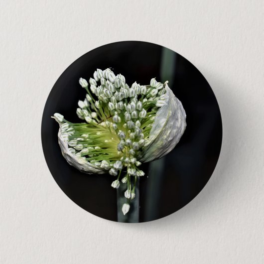 Drijvende lentuin ronde button 5,7 cm (Voorkant)