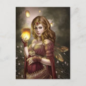 Drijvende lichten briefkaart (Voorkant)