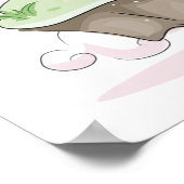 Drijvende Liefde Kasteel Illustratie Romantische F Poster (Hoek)