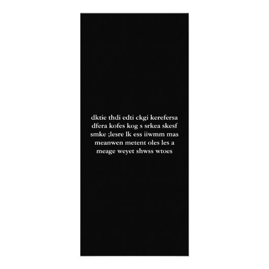 Drijvende Lotus Flower-rackkaart Reclamekaart (Achterkant)