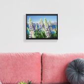 Drijvende Lupine Nieuw-Zeeland Canvas Afdruk (Insitu (Woonkamer))