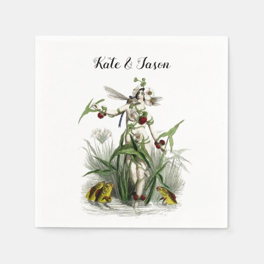 Drijvende magie en bruinvissen servet (Voorkant)