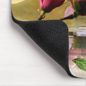 Drijvende Magnolia Flowers Fine Art Muismat (Hoek)