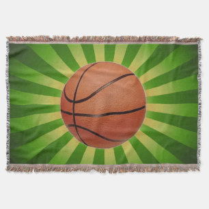 Drijvende mandje voor basketbalontwerp deken