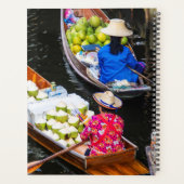 Drijvende markt in Bangkok Planner (Achterkant)