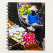 Drijvende markt in Bangkok Planner (Voorkant)