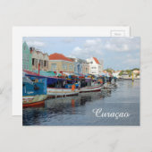 Drijvende markt op Curaçao Briefkaart (Voorkant / Achterkant)