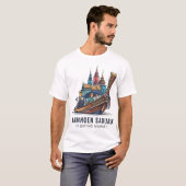 DRIJVENDE MARKT VAN BANGKOK T-SHIRT (Voorkant volledig)