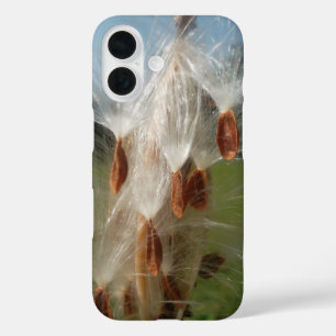 Drijvende Milkweed Seeds Art Print/Graphic iPhone 16 Hoesje