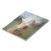 Drijvende Milkweed Seeds Art Print/Graphic Notitieblok (Linkerzijde)