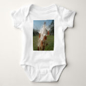 Drijvende Milkweed Seeds Art Print/Graphic Romper (Voorkant)