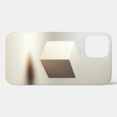 Drijvende Minimalistische Kubus Kunst - Modern Hou Case-Mate iPhone Case (Achterkant (horizontaal))